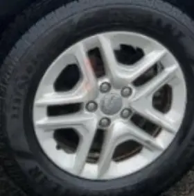 560-09185 Jeep 2018 Compass Oe Wheel Road 16x6-1/2 Opt Wnf