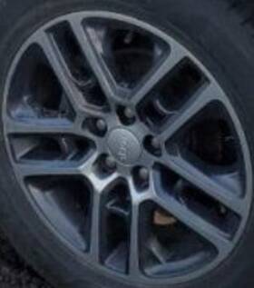 Jeep 560-09189 2017 Compass Oe Wheel Road 17x7 Polished Face With Opt Wad