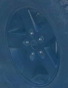 Jeep 560-09234 2017 Wrangler Oe Wheel 17x7-1/2 10 Slot Excl. 75th Anniversary Package