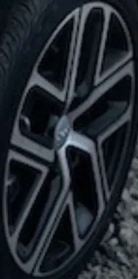 560-09275b Jeep 2024 Compass Oe Wheel Road 19x7-1/2 Polished Face With