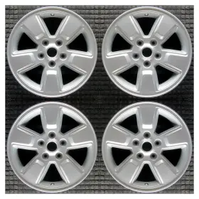 560-9084 Jeep 9084 Set 2008 2010 2012 Compass Liberty Oem Silver Small Cap Wheels Rims