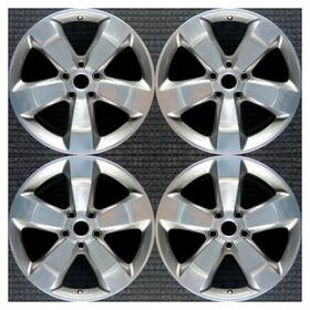 Jeep 560-9137 9137 Set 2014 2015 2016 Grand Cherokee Oem Factory 20 Polished Wheels Rims