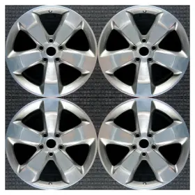 560-9137 Jeep 9137 Set 2014 2015 2016 Grand Cherokee Oem Factory 20 Polished Wheels Rims