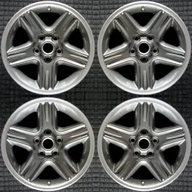 5gk75zdrac Jeep Liberty Machined 16 Inch Oem Wheel Set 2002 To 2004