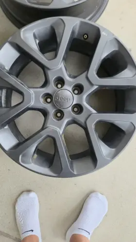 5vc29ma7aa Jeep 2 Rims Compass Renegade 19 Inch 2017-2022 Factory Charcoal Oe 9192