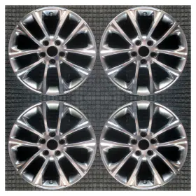 6bg71dd5ab Jeep Set 2019 2020 2021 2022 2023 Cherokee Oem Factory Hyper Wheels Rims 9201