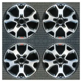 6bz391xfaa Jeep Set 2018 2020 2022 Gladiator Wrangler Oem Factory Polished Wheels Rims 9218