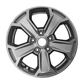 6ed73ntzaa Jeep 17x7.5 5 Spoke Alloy Wheel Painted Medium Charcoal Metallic 560-09195