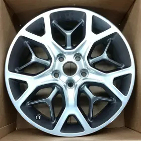 6ez051a7ab Jeep 1 Wheel Rim For Grand Cherokee Recon Oem Polished Charcoal