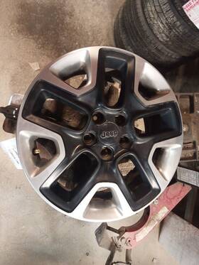 Jeep/plymouth Truck 560-09187 17x6.5 Alloy Wheel Rim Opt Wfc From 2018 Compass 1237