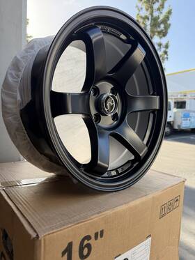 Jnc 18515272838 Wheels Jnc014 16x8.25 4x100 25 Matte Black Set Of 4