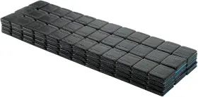 Be-0531 Kaflla Wheel Weights 1/4oz Total 960 Pcs 240oz. 4 Boxes 0.25 Ounce Stick On Black