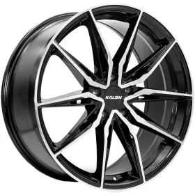 102ab-2285e35 Kalon 102 Cypher 22x8.5 5x112 35mm Black/machined Wheel Rim 22 Inch