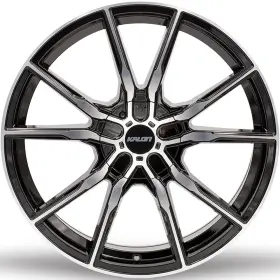 202ab-1880af40 Kalon 4 Wheels 18 Inch 202 Pyro 18x8 5x100/5x114.3 Gloss Black 40et 73cb
