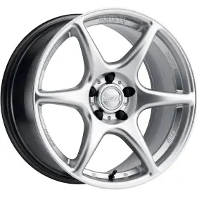 K11s-199512 Kansei 12 Tandem 19x9.5 Et 5x4.5 Hb 73.1 Hypersilver Wheel/rim