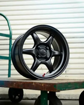 K11sb-157010 Kansei 25 Tandem 15 Inch Rim 15x7 4x100 Offset Satin Black Quantity Of 1