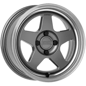 K12gm-158010 Kansei 25 K12gm Knp 15x8 4x100 25mm Gunmetal Wheel Rim 15 Inch