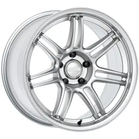 K17h-181512 Kansei 12 K17h Seven 18x10.5 5x4.5 Inch 12mm Hyper Silver Wheel Rim 18