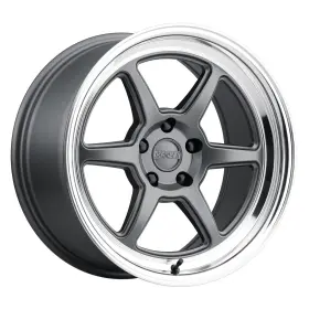 K14g-181517 Kansei Wheels 12 Wheel K14-roku 18x10.5 5x112 12mm Matte Gunmetal