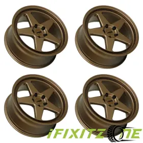 Kr03-208554mr Katana 4 X Kr03 Matte Bronze Wheels 5x114.3 20x8.5 40et Racing Performance Rims