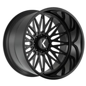 Kg1 Forged Kc059241487gb 24x14 Kc059 Seismic Gloss Black Wheels 8x170 -76mm Set Of 4