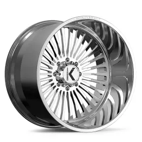 Kf051241487ps Kg1 Forged 24x14 Kf051 Vegas Polished Wheels 8x170 -76mm Set Of 4