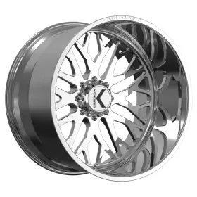 Kf0812412000ps-4 Kg1 Forged 24x12 Kf081 Buckler Polished Wheels Blank -44mm Set Of 4