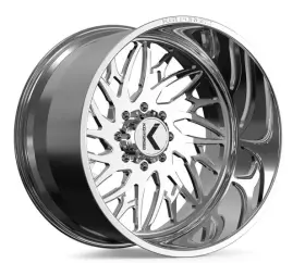 Kf114241265ps-r Kg1 4x New 24x12 Joker Forged Kf114 Polished Wheels 6x135 Ford F150