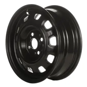 560-74572 Kia 196743156217 Reconditioned 14x5.5 Painted Black Wheel Fits