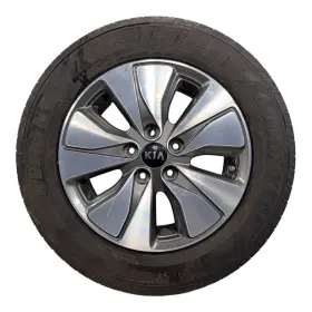 52910-a8110 Kia 2017-2019 Optima Hybird 16 Inch 5 Spoke Machined Alloy Rim Wheel Oem