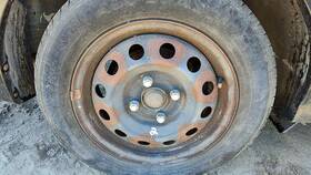 Kia 529102f050 2004-2006 Spectra 15 Steel Wheel Oem Factory Rim #2