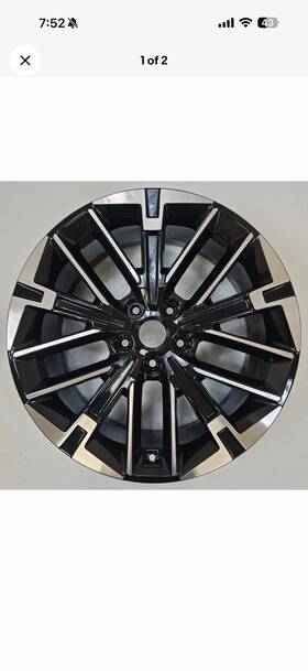 Kia 52910l2810 19 Inch K5 Gt Wheel Rim Gloss Black Machined Genuine Factory Oem 19x8