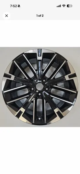 52910l2810 Kia 19 Inch K5 Gt Wheel Rim Gloss Black Machined Genuine Factory Oem 19x8