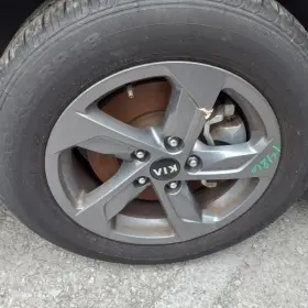 560-71026a Kia Wheel 16x6-1/2 Alloy 5 Spoke Dark Gray Fits 21-23 K5 513311