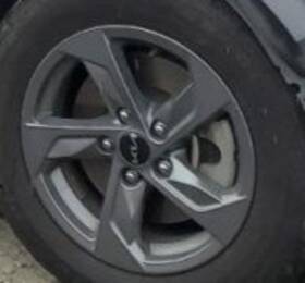Kia 560-71026b 2022-2024 K5 Oe Wheel 16x6-1/2 5 Spoke Gray