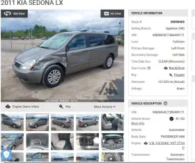 560-74584 Kia Wheel 17x4 Spare Fits 06-12 14 Sedona 4317486