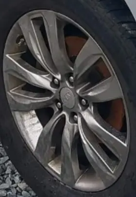 560-74633a Kia 2013 Sorento Oe Wheel 18x7 10 Spoke Tpms Chrome