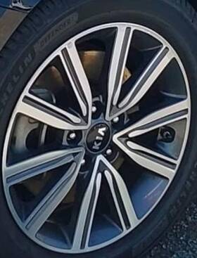 Kia 560-74812 2020 Optima Oe Wheel 17x7 5 V Spoke