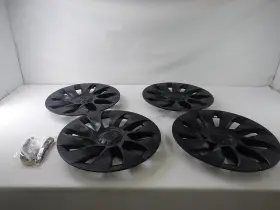 Lgg-my-20in-tornado-mbk Klutchtech 4 Set 20 Inch Tornado Wheel Caps For 21-23 Tesla Model Y Matte Black