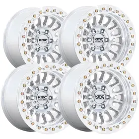 Km239dx17905038n Kmc Set Of 4 Km239 Impact Beadlock 17x9 5x5 Inch -38mm Machined Wheels Rims