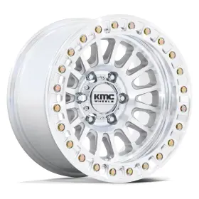 Km239dx17906012n Kmc Km239 Impact Beadlock Wheels 17x9 -12 6x139.7 108 Machined Rims Set Of 4