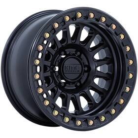 Kmc Km239mx17906025 Km239 Impact Beadlock 17x9 6x5.5 Inch 25mm Matte Black Wheel Rim 17