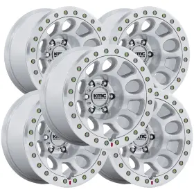 Km241dx17906012n Kmc Set Of 5 Km241 E25 Beadlock 17x9 6x5.5 Inch -12mm Machined Wheels Rims