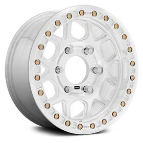 Kmc Km44479063500 Km444 Mesa Beadlock Wheels 17x9 6x135 87.1 Machined Rims Set Of 4