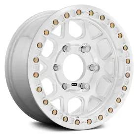Km44479063500 Kmc Km444 Mesa Beadlock Wheels 17x9 6x135 87.1 Machined Rims Set Of 4