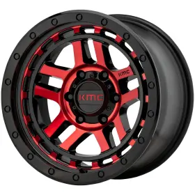 Km54079068912n Kmc Km540 Recon 17x9 6x5.5 Inch -12mm Black/red Wheel Rim 17