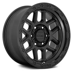 Km54429088700 Kmc Km544 Mesa Wheels 20x9 8x180 124.2 Black Rims Set Of 4