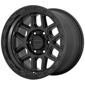 Kmc Km54489068718 Km544 Mesa 18x9 6x5.5 Inch 18mm Double Black Wheel Rim 18