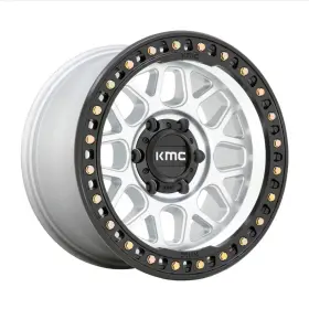 Km54978577500 Kmc Km549 Grs 17x8.5 6x120 Offset Machined With Satin Black Lip Qty Of 4