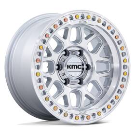 Kmc Km54979058412n Km549 Grs Wheel 17x9 -12 5x150 110.1 Silver Single Rim